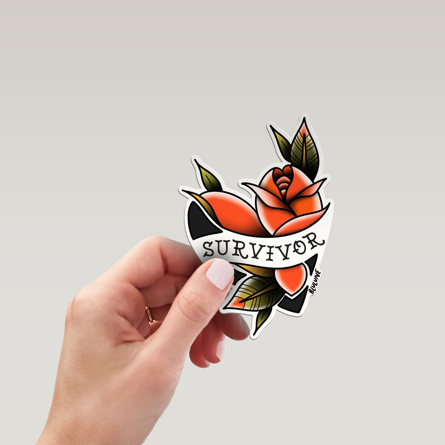 Art Stickers, Edgy Heart Sticker, Tattoo Flash, Roses Hearts, Vintage Tattoo Style, Vintage Sticker